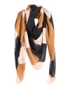 Windsor . Woman Scarf Camel Size - Viscose, Wool