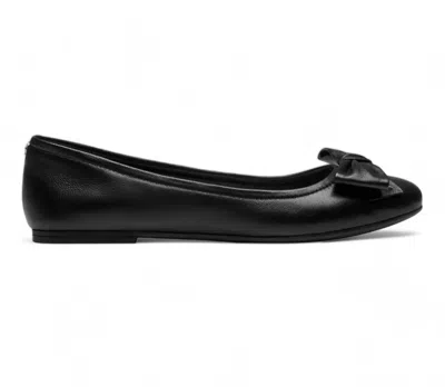 Windsorsmith Bunny - Women's Black Slip On Ballet Flat Shoes