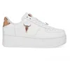 Windsorsmith White Chunky Leather Sneakers - Rich In White