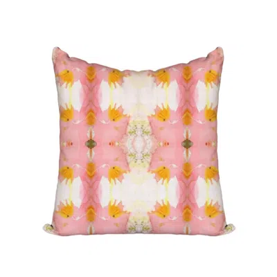 Windy O'connor Dizzy Daisy Pillow In Multi