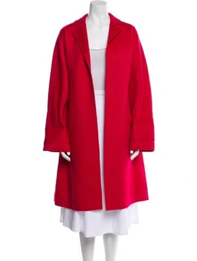Pre-owned Wingate Coat In Red