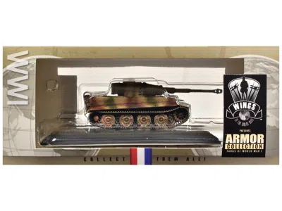 Wings Of The Great War Germany Tiger I Tank "007" German Army "armor Collection" Series 1/72 Model By Wings Of The Great In Multi