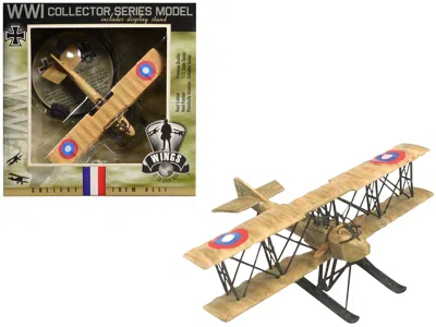 Wings Of The Great War Spad Sa 4 Aircraft With Ski Gear "french Air Force" 1/72 Model Airplane By Wings Of The Great In Neutral
