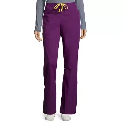 Wink Origins 5026 Romeo 6-pocket Womens Scrub Pant In Red