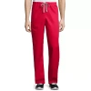 Wink Wonderwork 500 Drawstring Cargo Unisex Adult Big And Tall Tag Free Scrub Pant In Red