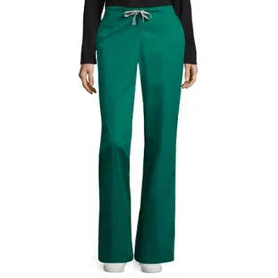 Wink Wonderwork 502 Womens Tag Free Scrub Pant In Green