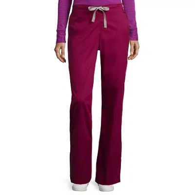 Wink Wonderwork 502 Womens Tag Free Scrub Pant In Purple