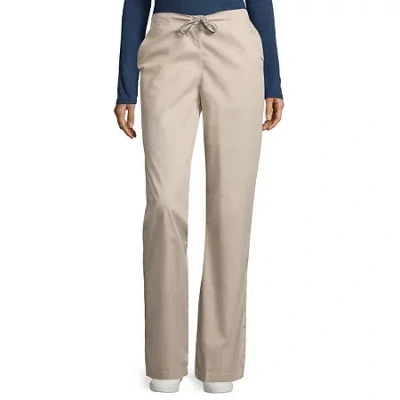 Wink Wonderwork 502 Womens Tag Free Scrub Pant In Nude