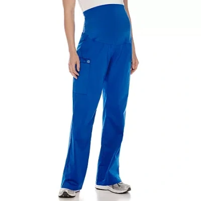 Wink Wonderwork 545 Maternity Womens Scrub Pant In Blue
