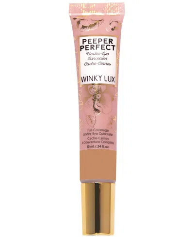 Winky Lux Peeper Perfect Under-eye Concealer, 0.33 Oz. In Golden Medium