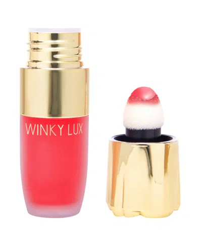 Winky Lux Ph Cheeky Glaze Liquid Blush, 0.21 Oz. In Pink