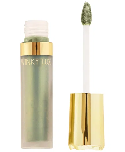 Winky Lux Rose Petal Liquid Eyeshadow, 0.11 Oz. In Green