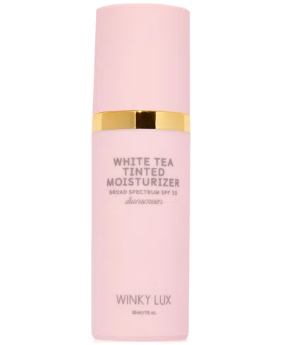 Winky Lux White Tea Tinted Moisturizer Spf 30, 1 Oz. In Medium Deep