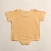 Winne + Crew Kids'  Ezra Romper In Yellow