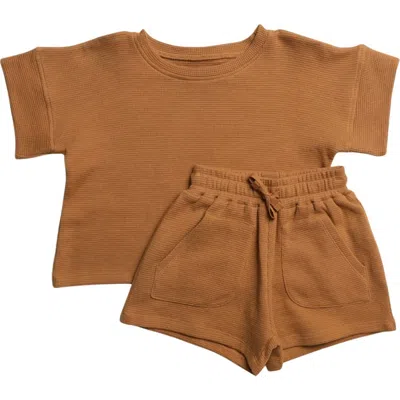 Winne + Crew Kids'  Lennon Set In Brown