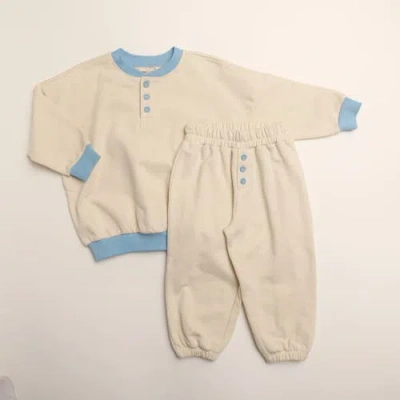 Winnie + Crew Kids'  Bailey Set In Turtledove