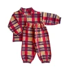 Winnie + Crew Kids'  Brooks Quarter-zip Set In Multi