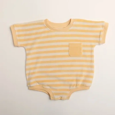 Winnie + Crew Kids'  Callie Romper In Multi
