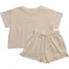 Winnie + Crew Babies'  Ellery Set In Brown