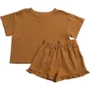 Winnie + Crew Babies'  Ellery Set In Brown