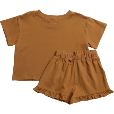 Winnie + Crew Babies'  Ellery Set In Brown