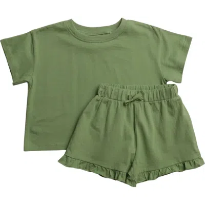 Winnie + Crew Babies'  Ellery Set In Green