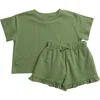 Winnie + Crew Babies'  Ellery Set In Green