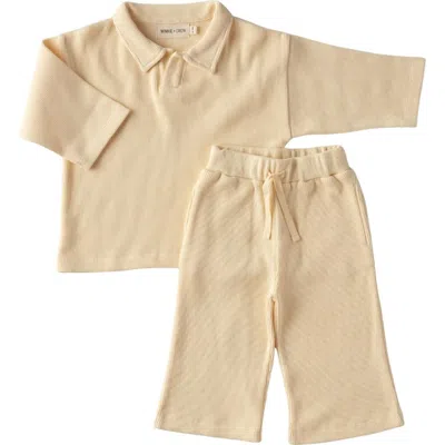 Winnie + Crew Kids'  Emerson Set In Brown