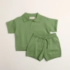 Winnie + Crew Kids'  Paxton Set In Gray
