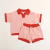 Winnie + Crew Kids'  Paxton Set In Pink