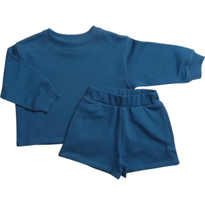 Winnie + Crew Kids'  Rowe Set In Blue