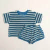 Winnie + Crew Kids'  Sterling Set In Blue