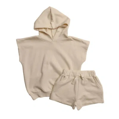 Winnie + Crew Kids'  Tanner Set In Brown