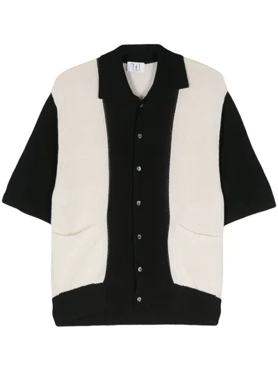 Winnie New York S/s Dahlia Bowler Clothing In 0119 Black/white