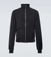 Winnie New York Logo-embroidered Twill Track Top In Black