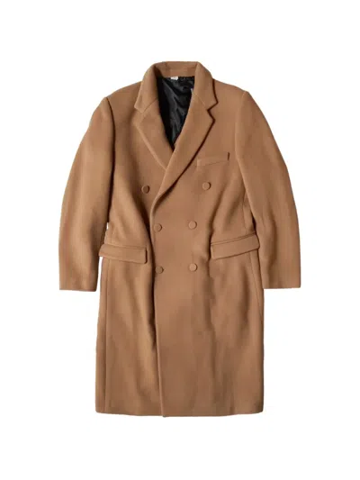 Winnie Ny Double-breasted Coat In Brown