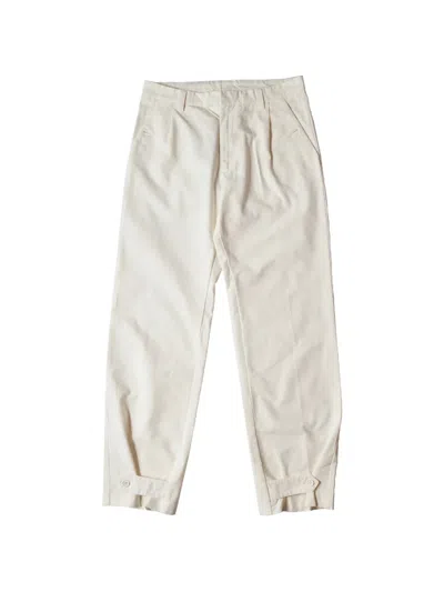 Winnie Ny Straight-leg Buttoned Trousers In Neutral