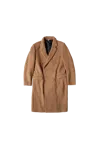 Winnie Wool Overcoat Camel In Brown