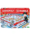 Winning Moves Monopoly Scrabble Board Game In Multi