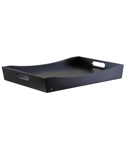 Winsome Benito Bed Tray With Curved Top, Foldable Legs In No Color