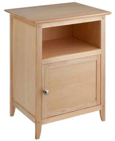 Winsome Henry Accent Table In Brown