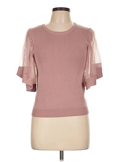 Pre-owned Winsome Pullover Sweater In Pink