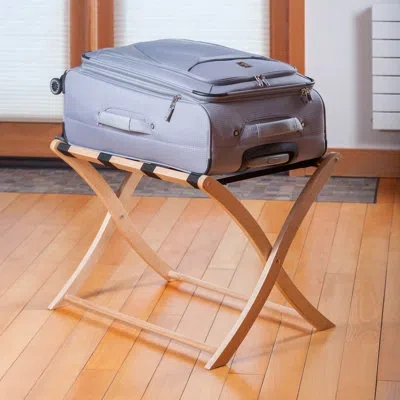 Winsome Scarlett Luggage Rack, Natural Finish In Beige