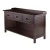 Winsome Wood Adriana 3-drawer Bench With Storage