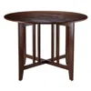 Winsome Wood Alamo Double Drop Leaf Round 42" Table Mission