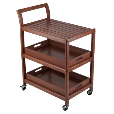 Winsome Wood Albert Entertainment Cart