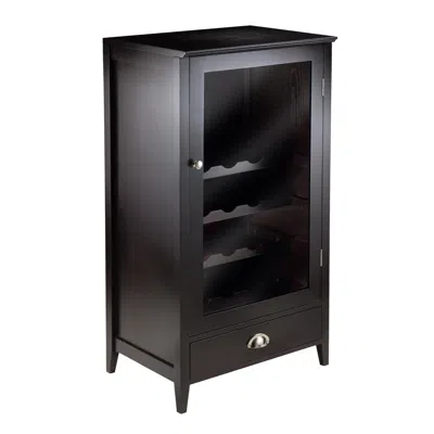 Winsome Wood Bordeaux Modular Wine Cabinet 20-bottle Shelf