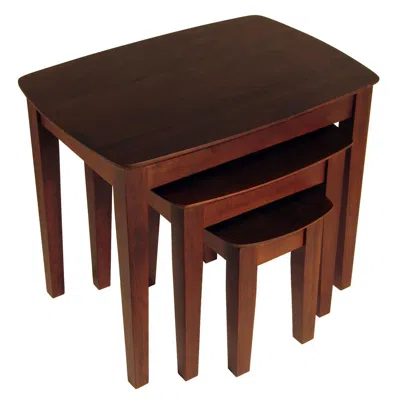 Winsome Wood Bradley 3-pc Nesting Table Set