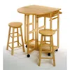 Winsome Wood Burnett 3-pc Space Saver Set