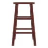 Winsome Wood Carrick Counter Stool, Walnut Finish In Brown